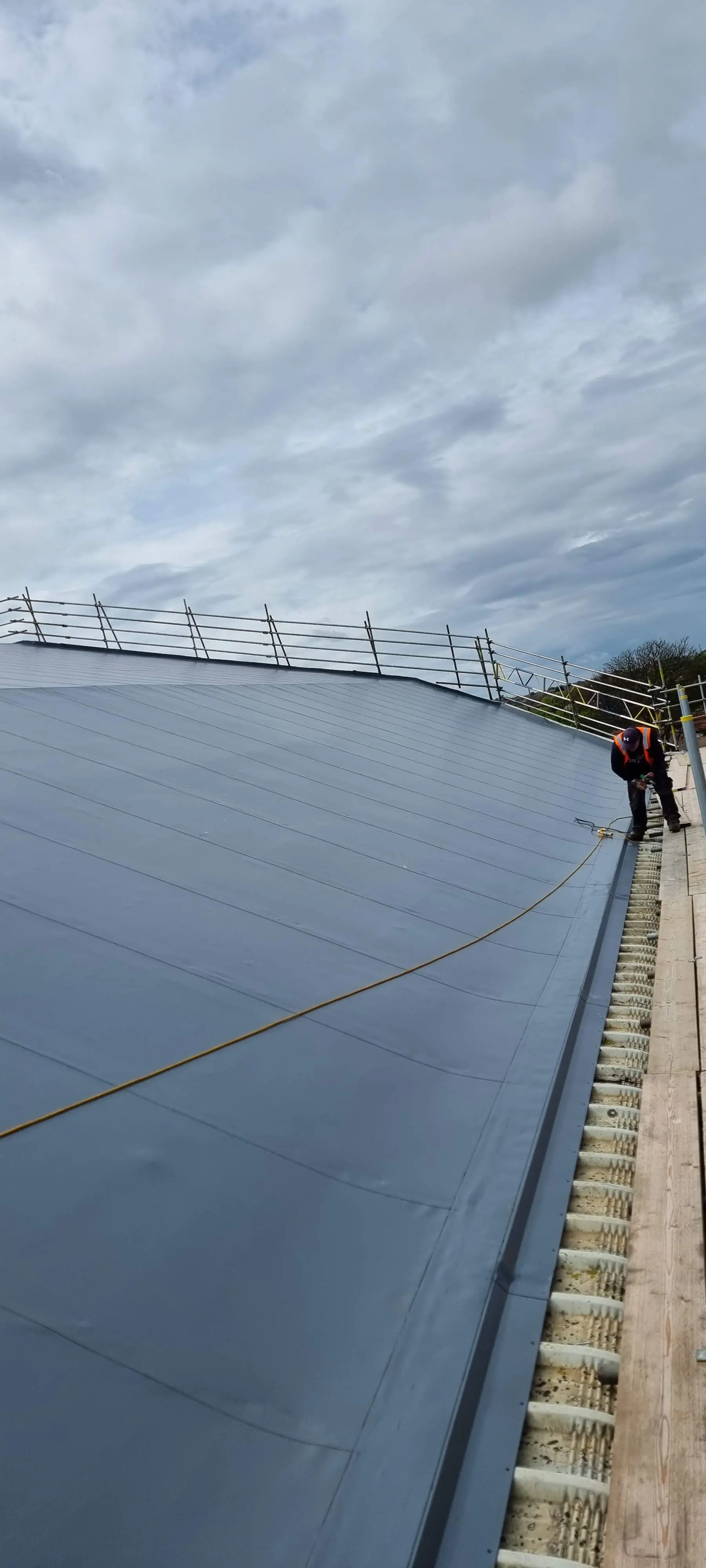 Completed flat roofing project by Sureseal Flat Roofing in South Yorkshire
