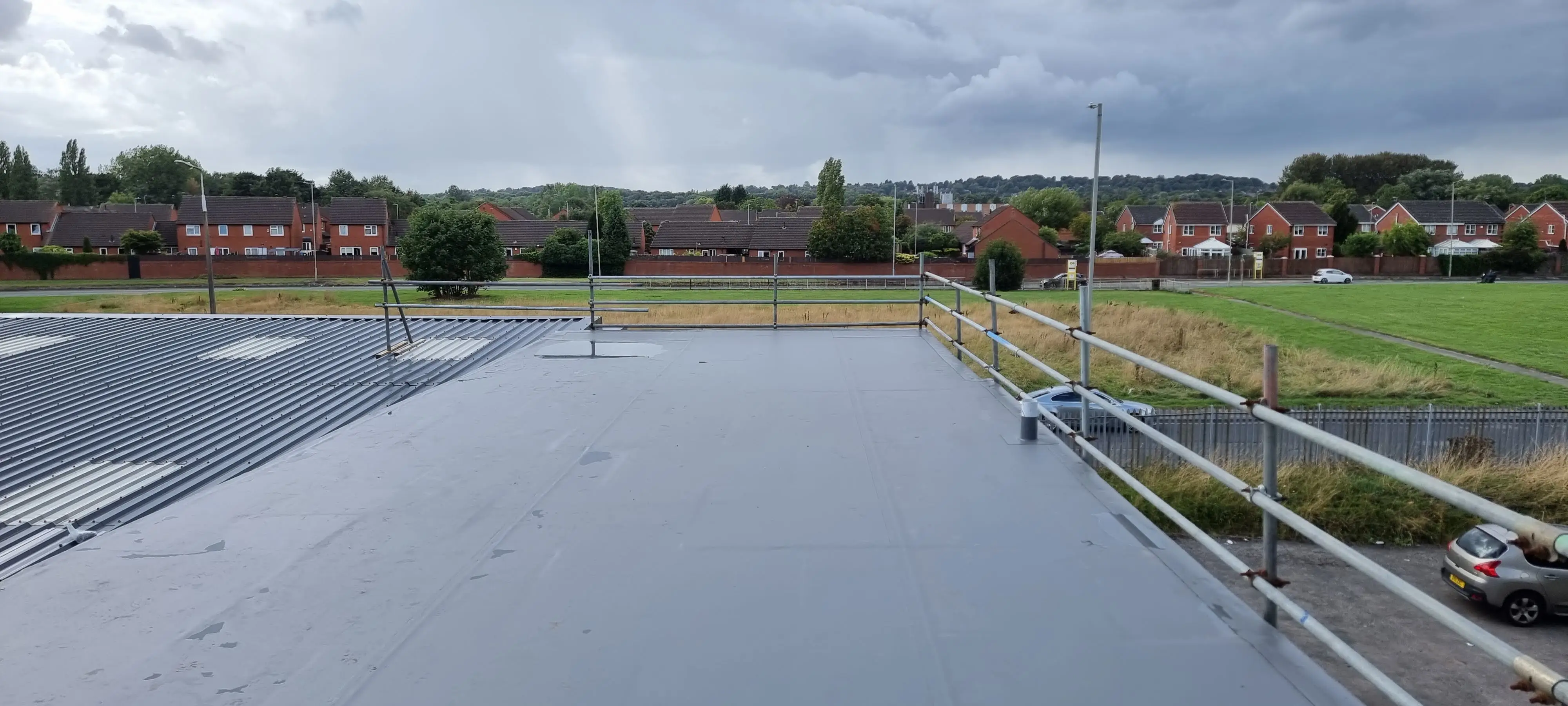 Warehouse roof refurbishment, Liverpool, photo 1