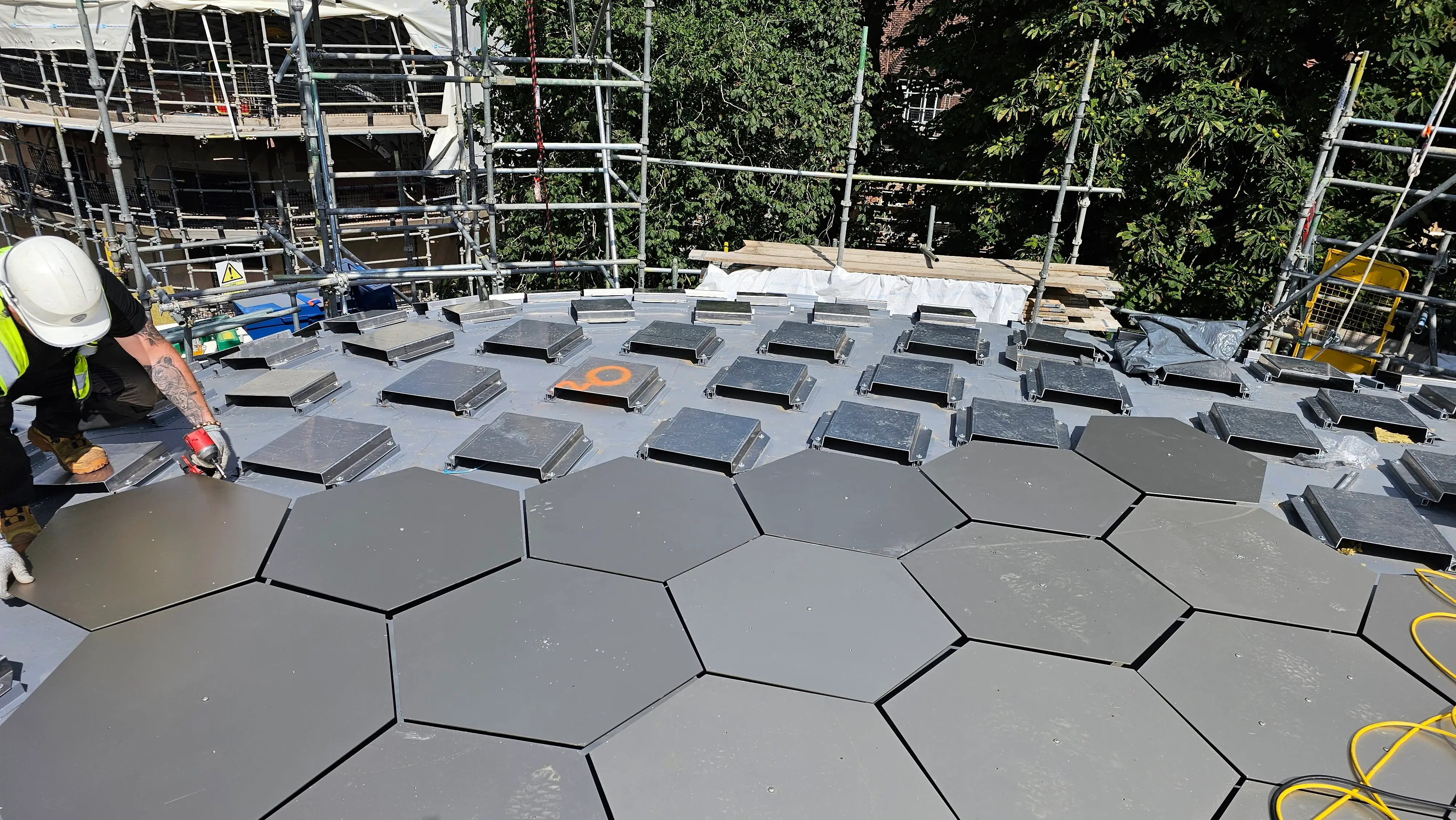 Completed flat roofing project by Sureseal Flat Roofing in South Yorkshire