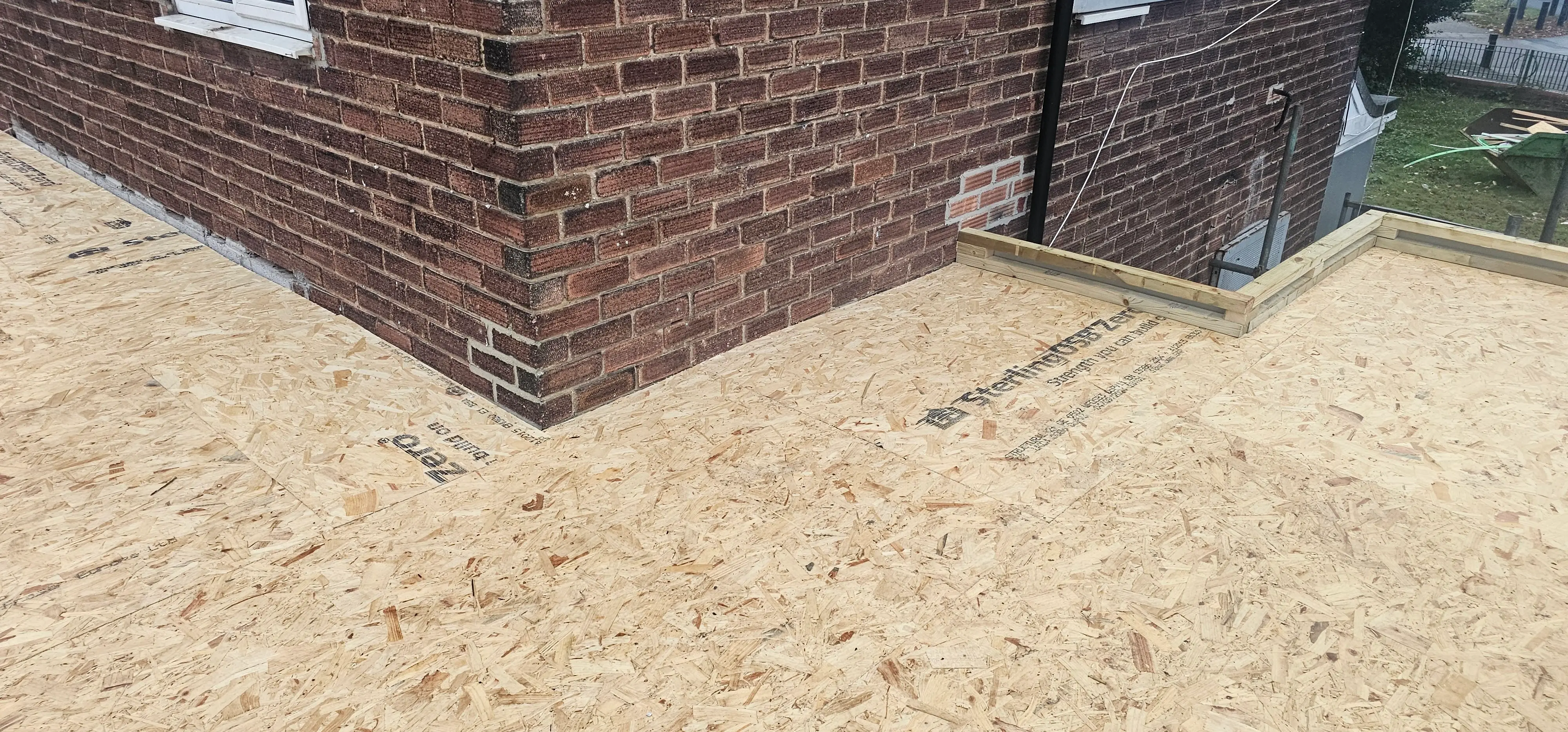 Completed flat roofing project by Sureseal Flat Roofing in South Yorkshire