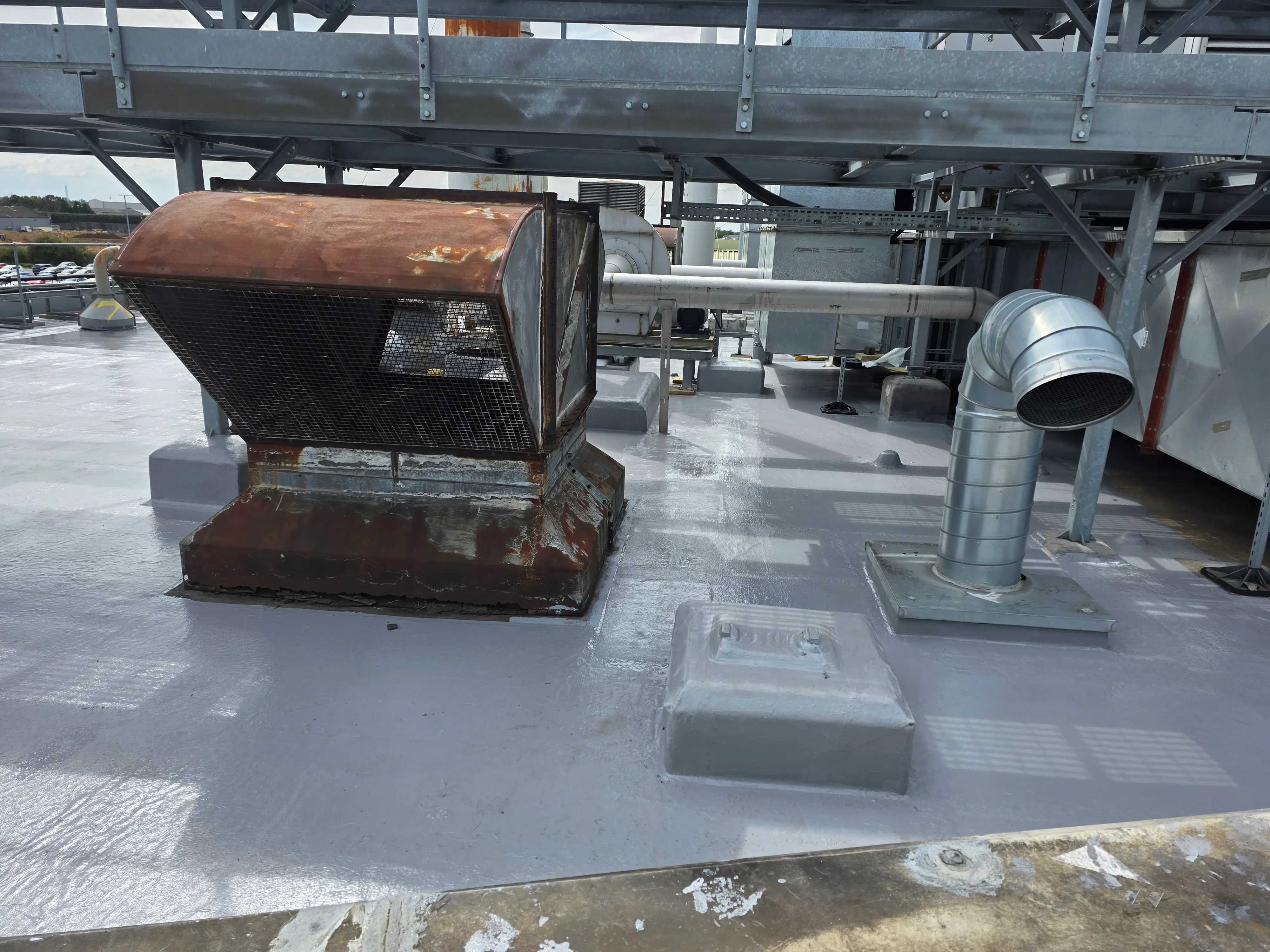 Perkins Engines Plant Roof Refurbishment, photo 3