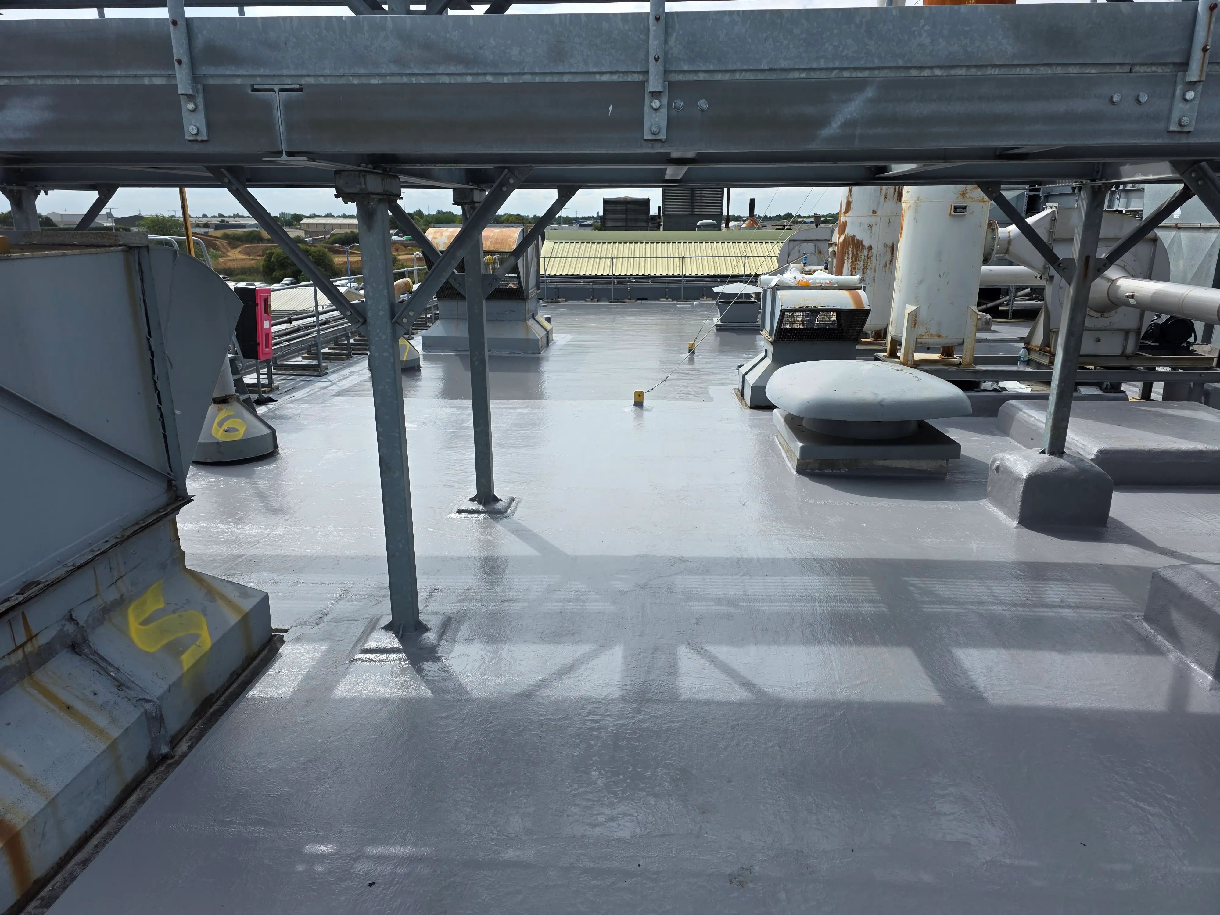 Perkins Engines Plant Roof Refurbishment, photo 2