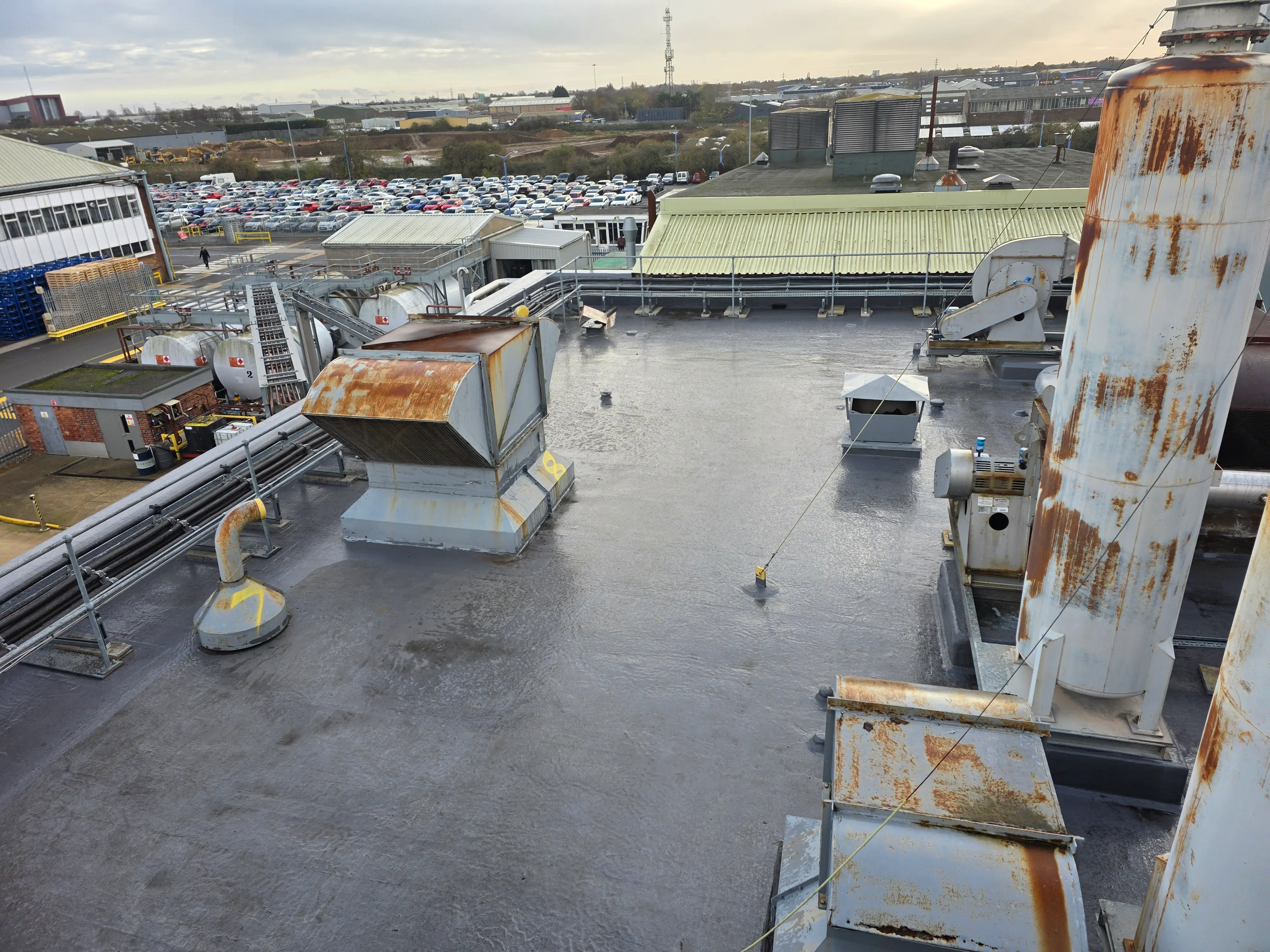 Perkins Engines Plant Roof Refurbishment, photo 6
