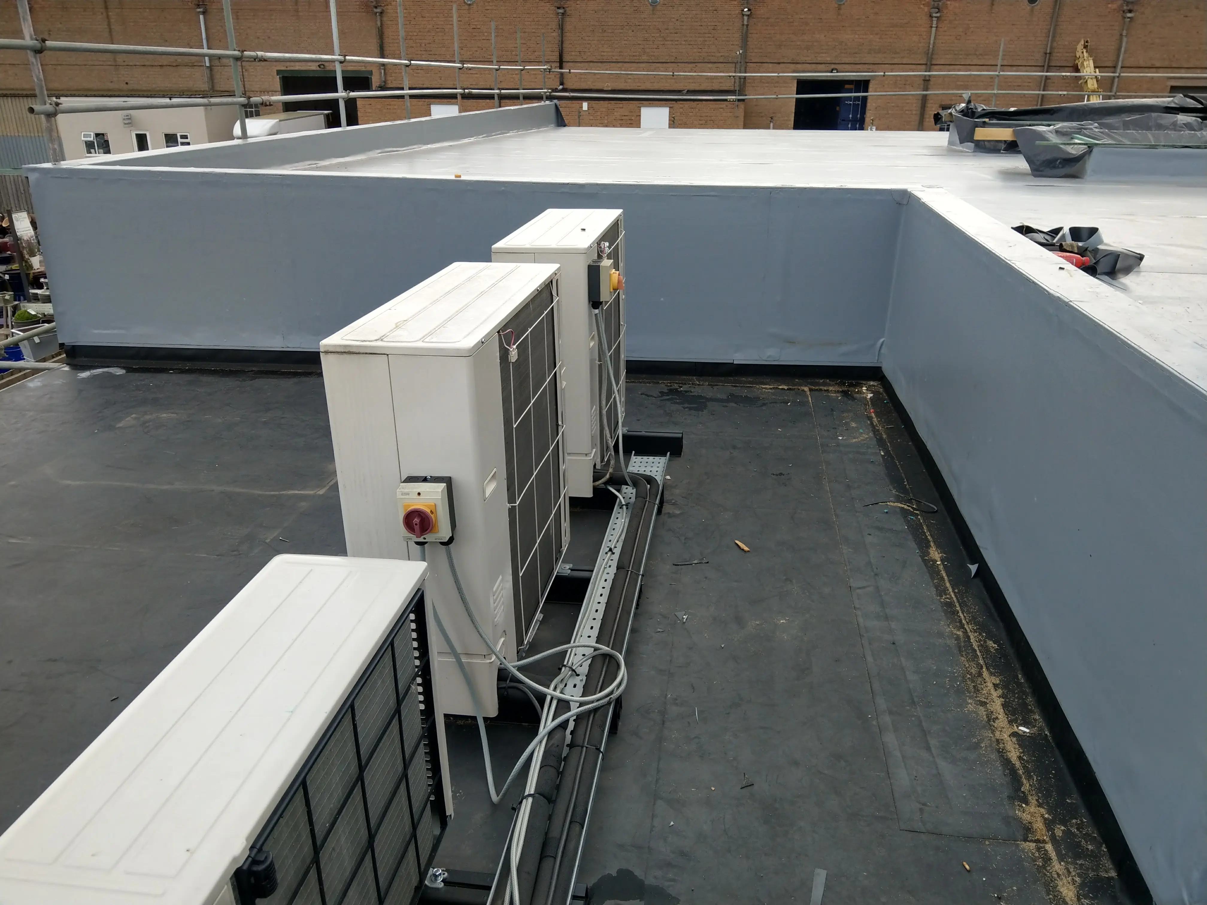 Completed flat roofing project by Sureseal Flat Roofing in South Yorkshire